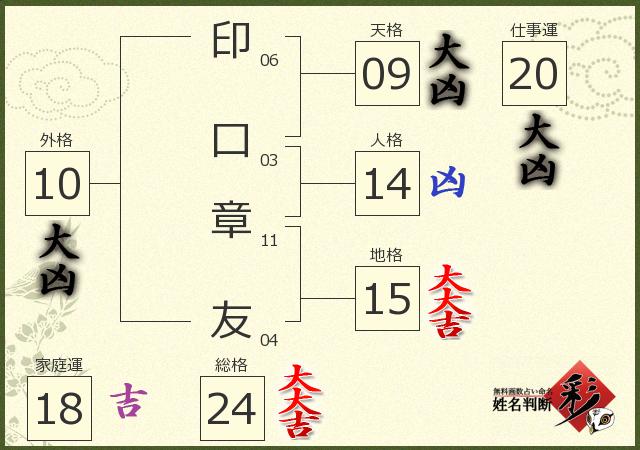 診断結果画像