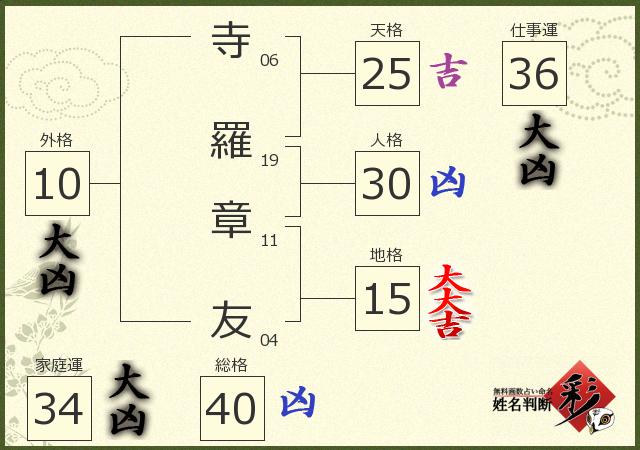診断結果画像