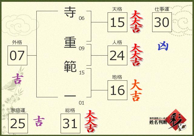診断結果画像