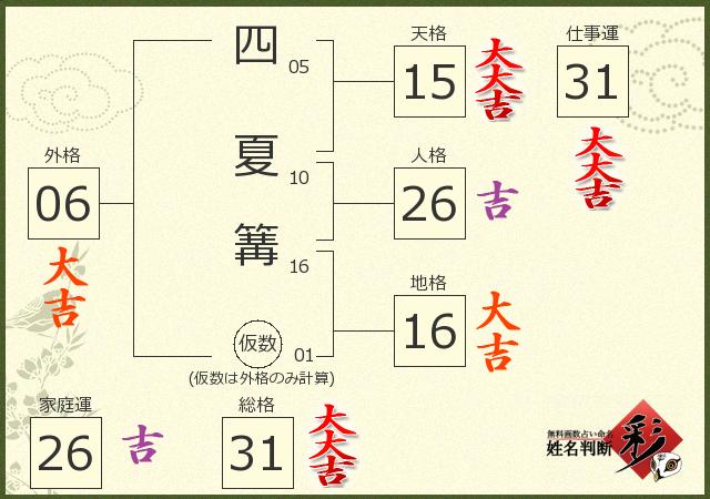 診断結果画像