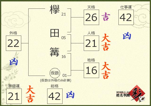 診断結果画像
