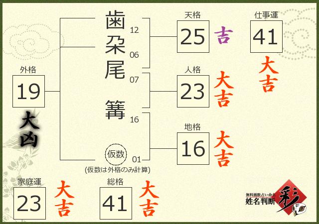 診断結果画像