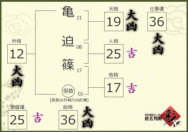 診断結果画像