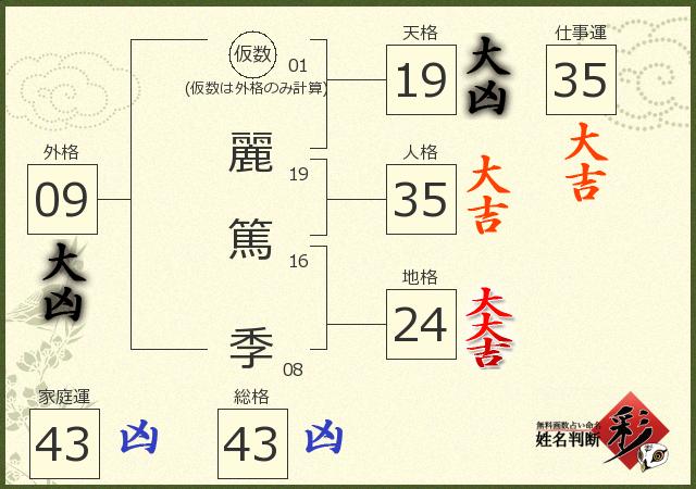 診断結果画像
