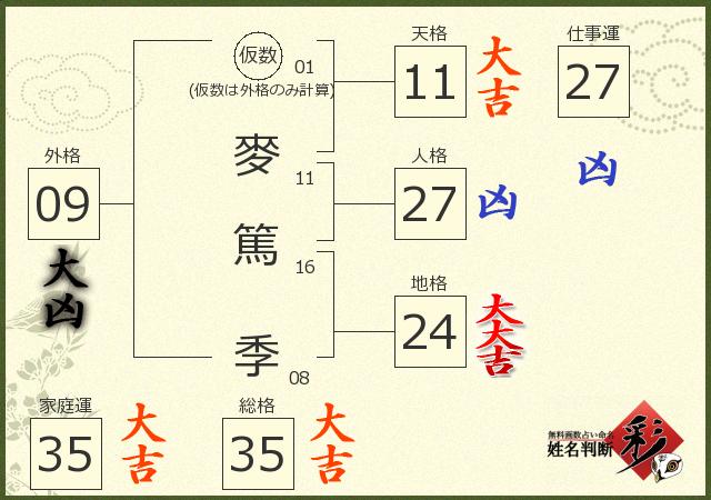 診断結果画像