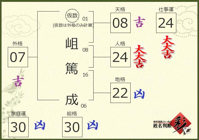 診断結果画像