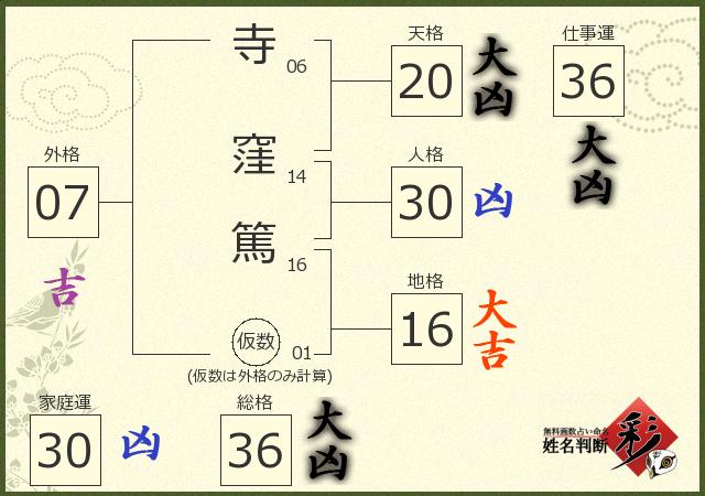診断結果画像