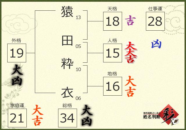 診断結果画像
