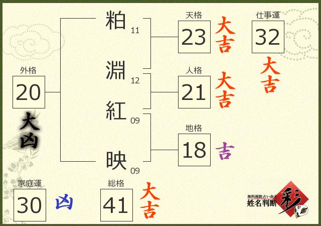 診断結果画像