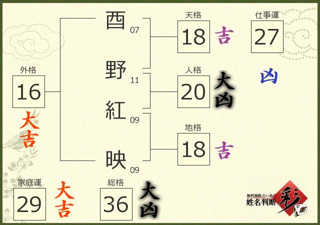 診断結果画像