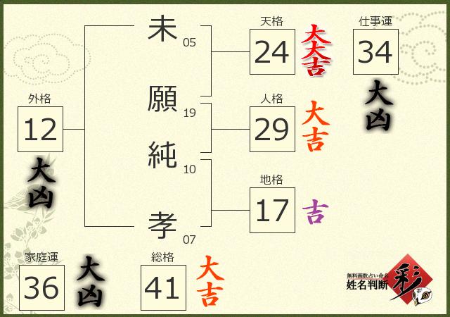 診断結果画像