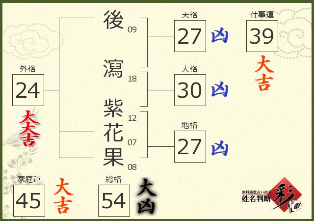 診断結果画像