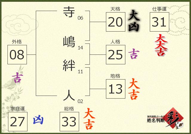 診断結果画像