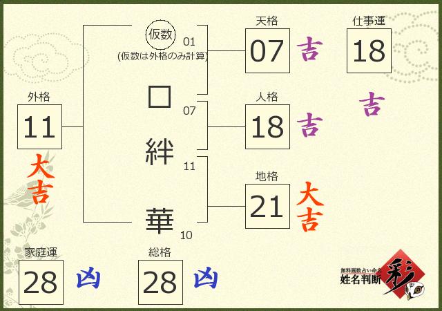 診断結果画像