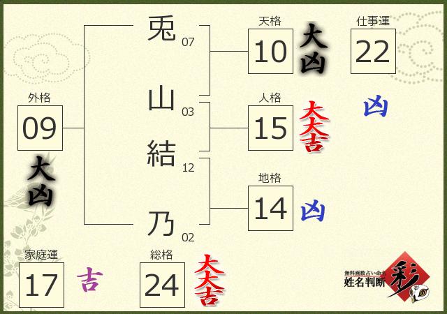 診断結果画像