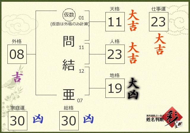 診断結果画像