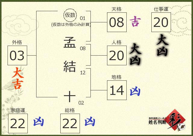 診断結果画像