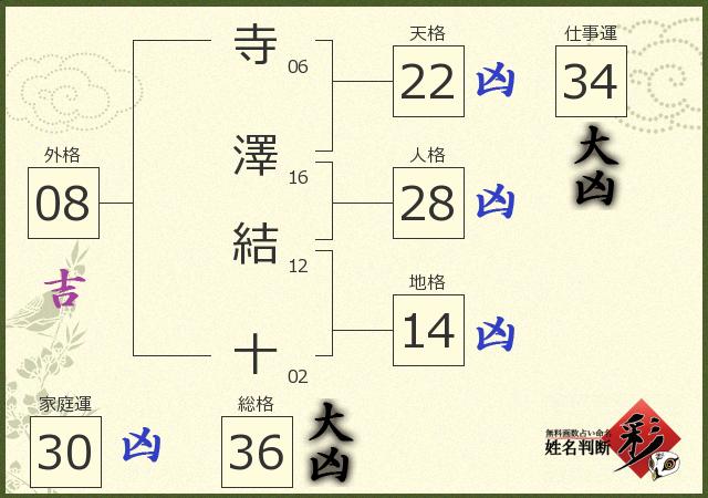 診断結果画像