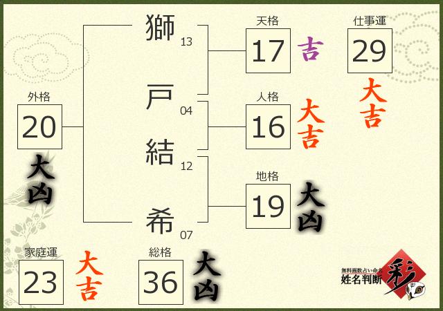 診断結果画像