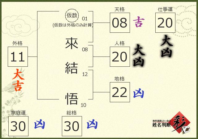 診断結果画像