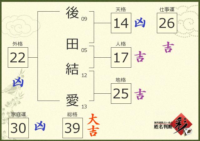 診断結果画像