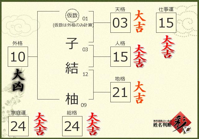 診断結果画像