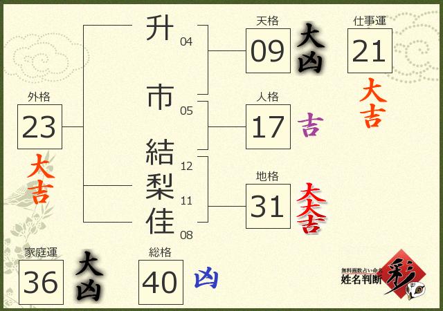 診断結果画像