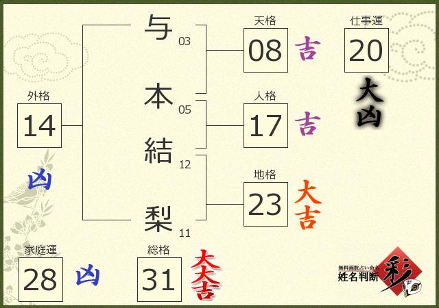 診断結果画像