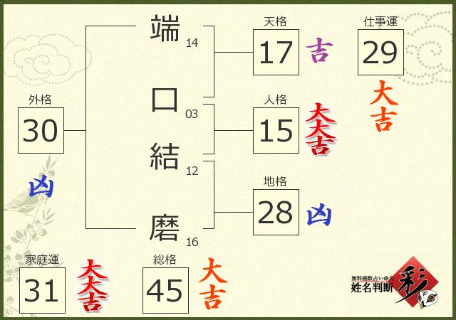 診断結果画像