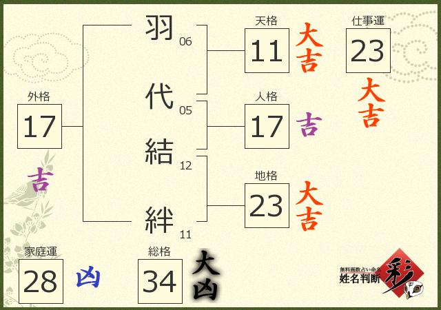 診断結果画像