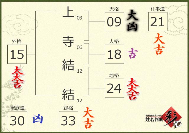 診断結果画像