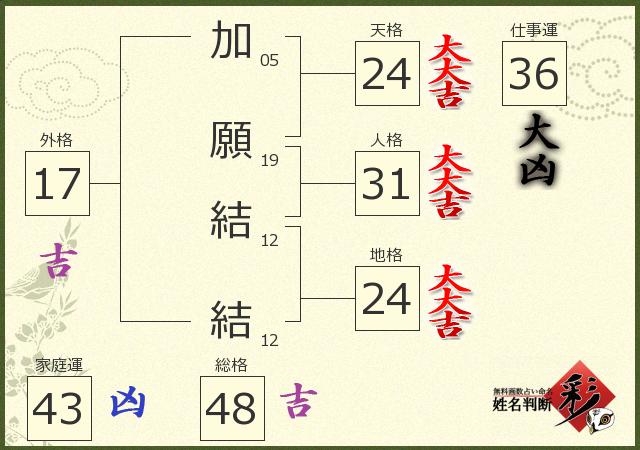診断結果画像