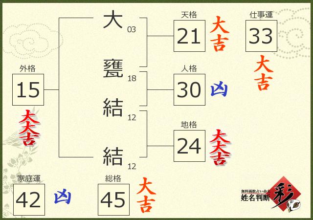 診断結果画像