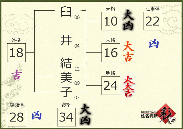 診断結果画像