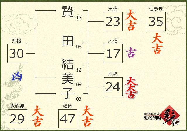 診断結果画像