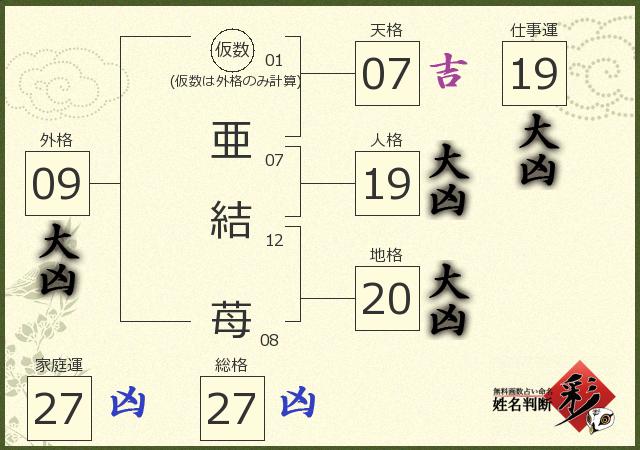 診断結果画像