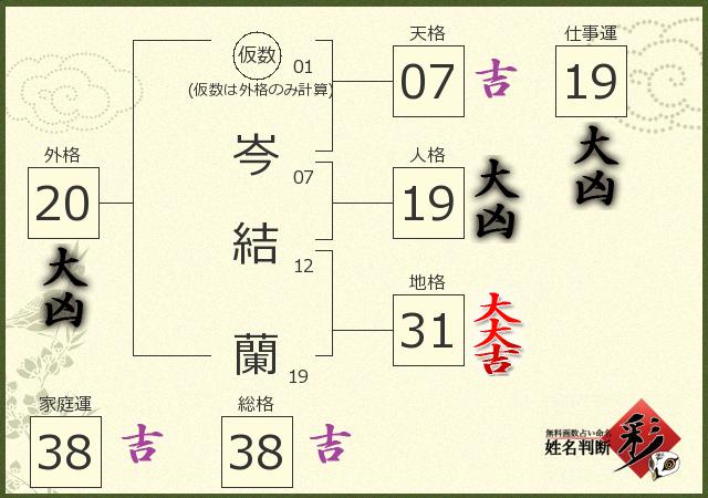 診断結果画像