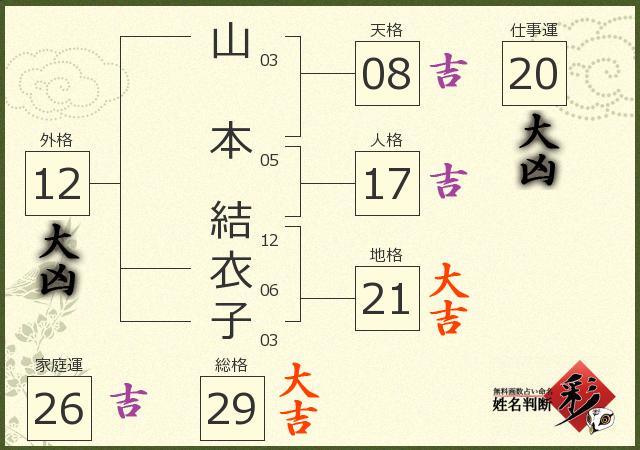 診断結果画像