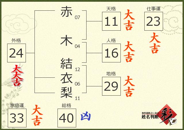 診断結果画像