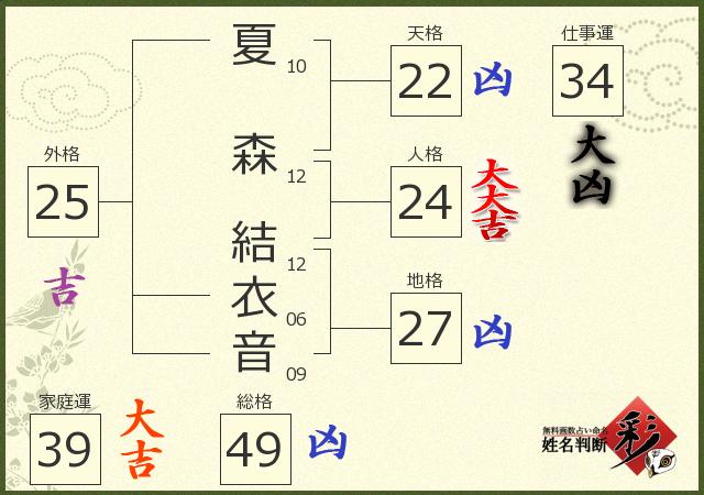 診断結果画像