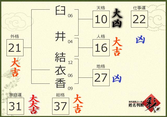 診断結果画像