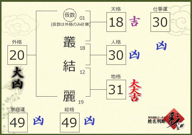 診断結果画像