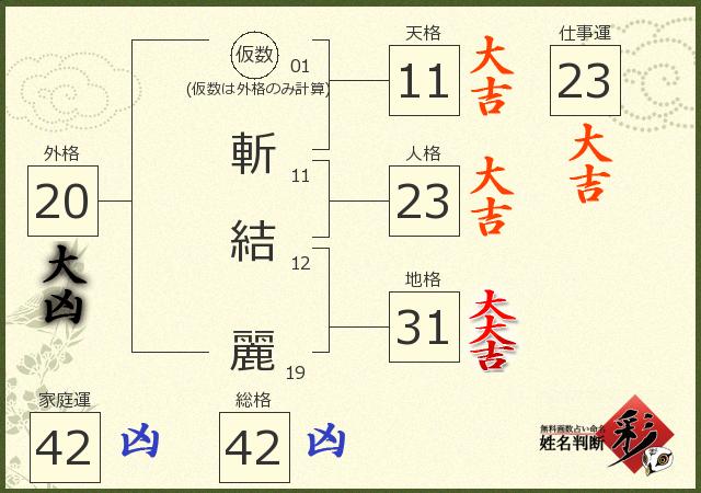 診断結果画像