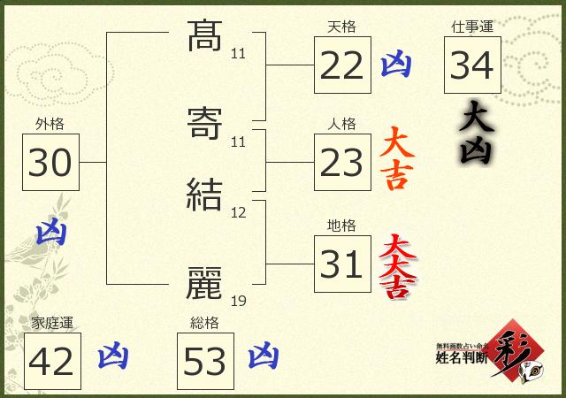 診断結果画像