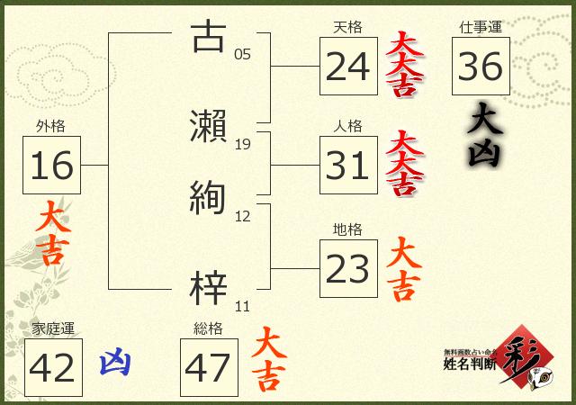 診断結果画像