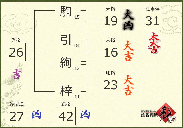 診断結果画像