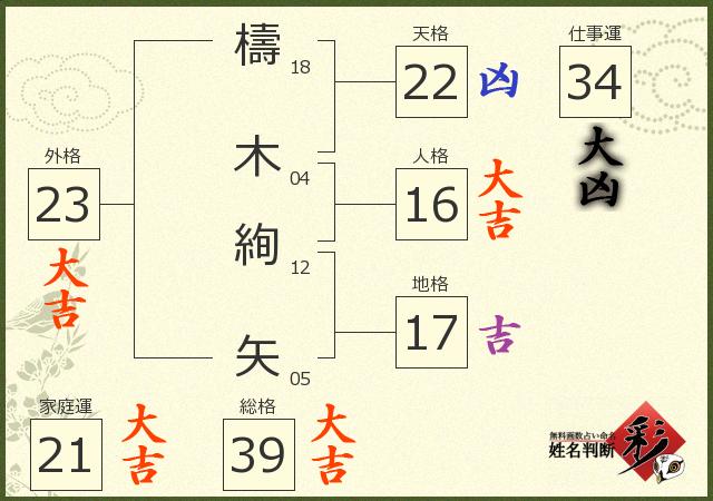 診断結果画像