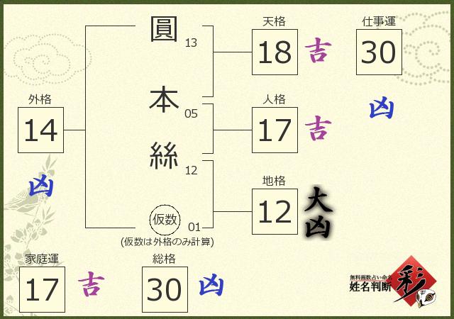 診断結果画像