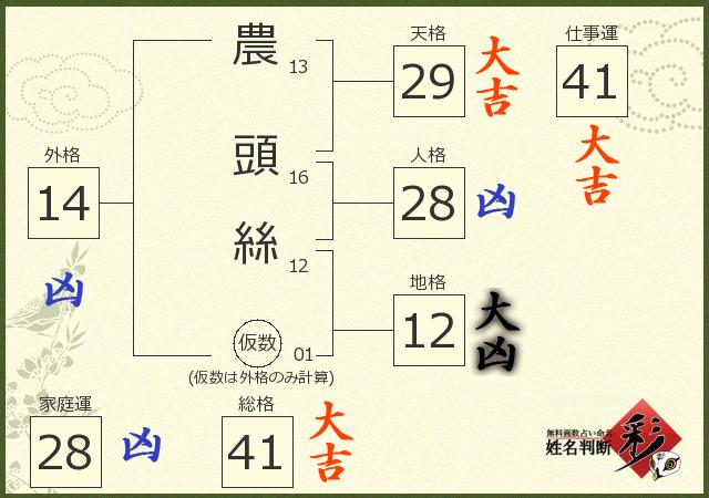 診断結果画像