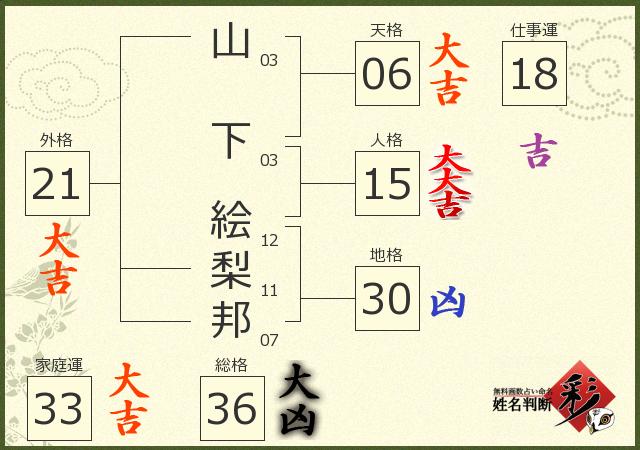 診断結果画像